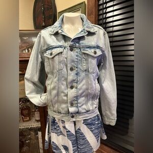 EUC True Craft light blue jean Jacket